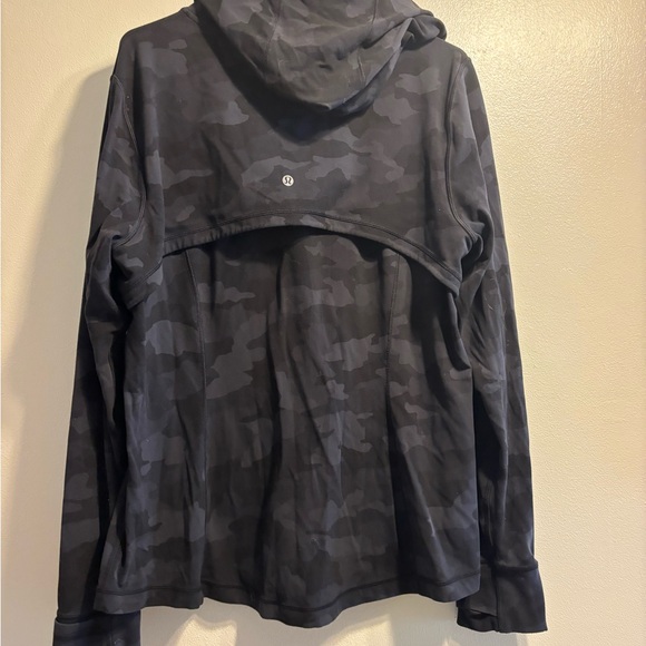 Lululemon Athletica Black Camo Hoodie - Picture 2 of 2